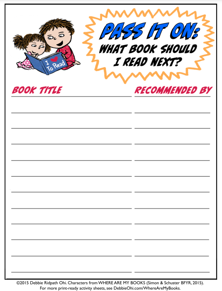 Book Review and Sheets Debbie Ridpath Ohi