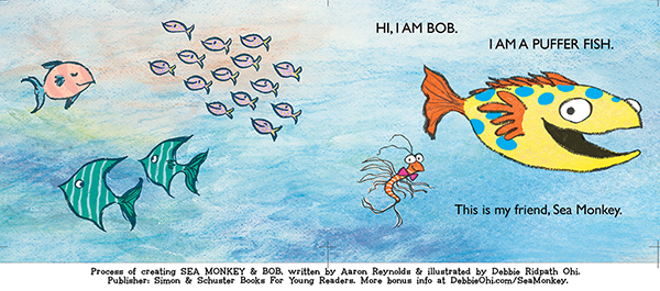 Sea Monkey & Bob, Book by Aaron Reynolds, Debbie Ridpath Ohi, Official  Publisher Page